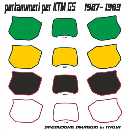 Ktm 1987 1988 1989 - ktm, gs