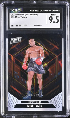 Mike tyson 2025 panini cyber - tyson,