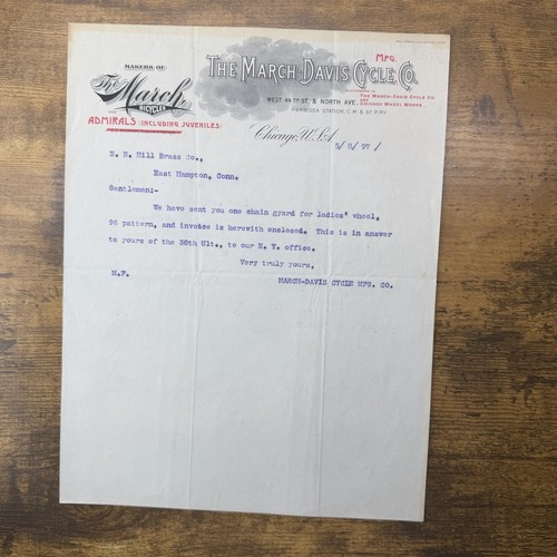 Carta intestata bicicletta