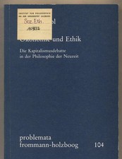 Ökonomie und Ethik - Band 1