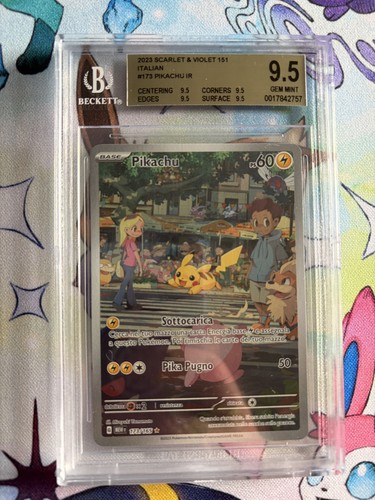 Pokemon card bgs pikachu - bgs,