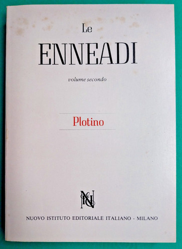 Enneadi plotino vol - enneadi,,
