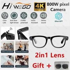 AI Smart Glasses 4K HD