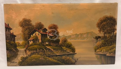 Quadro dipinto paesaggio