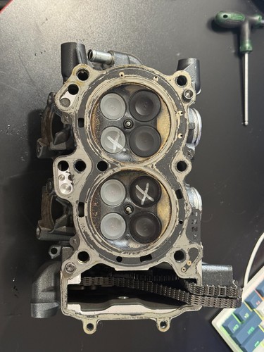 Testata yamaha 2014 2016 - mt-07,