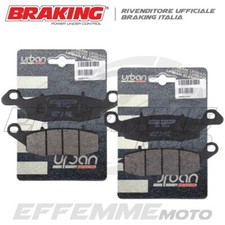 Pastiglie KAWASAKI 650 ER-6F e ER-6N 2006 2007 2008 2009 2010 (Kit Ant. BRAKING)