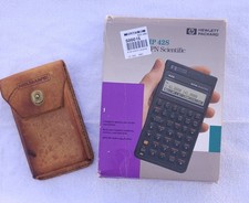 HP-42S RPN Calcolatrice Scientifica in Scatola Plastica con Manuali, Custodie, Documenti