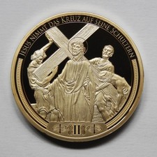 MONEDA VIACRUCIS DE CRISTO -