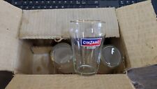 Cinzano Soda confezione 6 bicchieri anni '60 mai usati