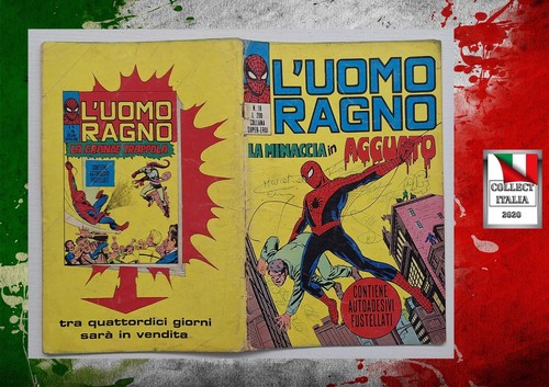 Uomo ragno editoriale - ragno, corno