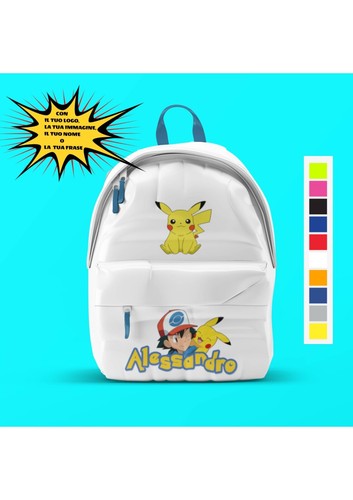 Pokemon zaino personalizzato - pokemon,