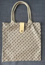 Borsa in tela con logo