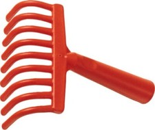 Rastrello in plastica 9 denti rastrelli per raccolta olive manico forato 1 Pz