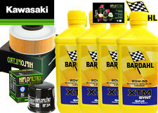 TAGLIANDO KAWASAKI VN VULCAN 800 BARDAHL XTM 20W50 FILTRI HIFLO 2003