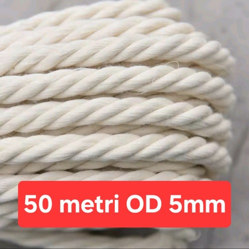 Rotolo 50m 5mm corda - 50m,