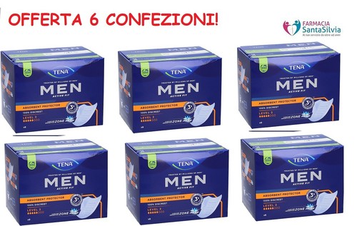 Tena men level offerta 6 - men, 3