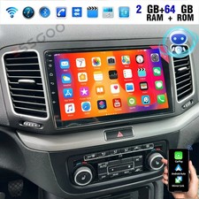 Android15 Chat GPT autoradio Carplay 64G per Seat Alhambra II 10-21 VW Sharan 7N
