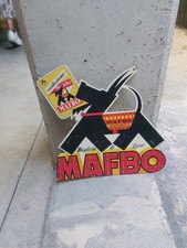 Espositore Cartoncino Pubblicitario Mafbo Anni 30 Maglieria stemma Regno Italia 