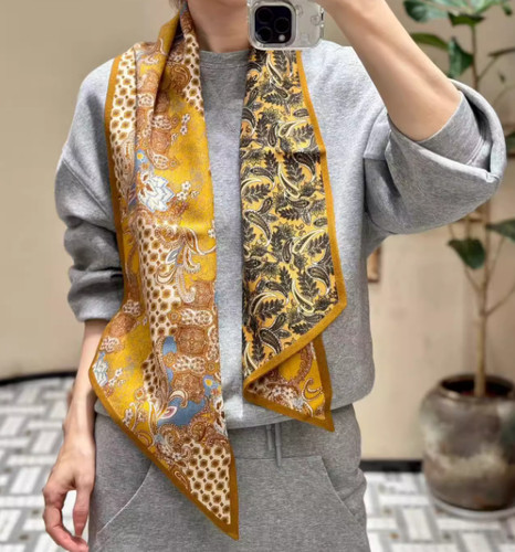 Cashmere silk scarf - cashmere, 30%