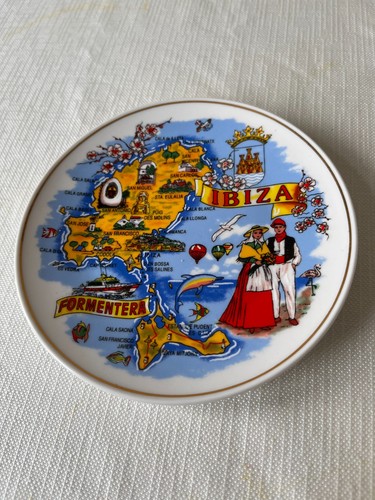 Vintage ibiza ceramic - ibiza, plate