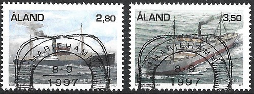 Aland set di piroscafi - -,