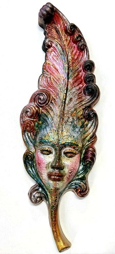 Foglia multicolore maschera - -,