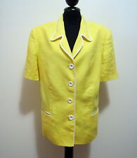 LUISA SPAGNOLI Giacca Donna Lino Flax Woman Jacket Sz.XL - 48