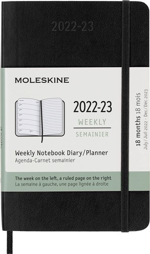 Moleskine agenda settimanale - -,