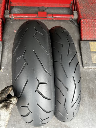 Coppia gomme moto pirelli - gomme,