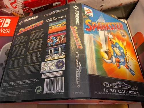 Sparkster pal sega mega - -,