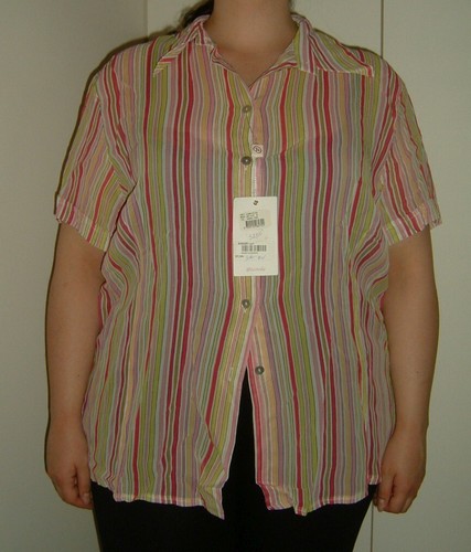 Camicia blusa donna righe - camicia,