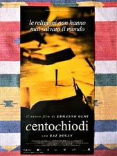 Locandina CENTOCHIODI Ermanno Olmi RAZ DEGAN Poster Cinema 2007 Bagnolo San Vito