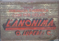 Scatola latta anonima - scatola, l'anonima