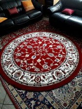  TAPPETO BORDEAUX TONDO