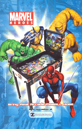 Marvel heroes 2006 - heroes, flipper