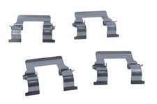 Kit accessori, Pastiglia freno Assale anteriore per CITROËN MITSUBISHI PEUGEOT 4