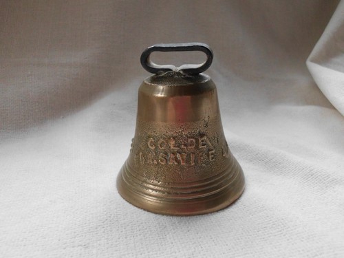 Old brass bell - brass, de