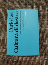 FURIO JESI Cultura Di Destra libro Evola Eliade Spengler Codreanu