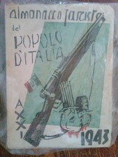 ALMANACCO FASCISTA DEL POPOLO D' ITALIA 1943