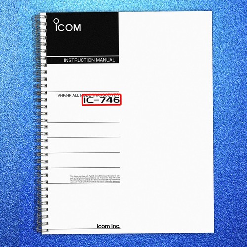 Icom 746 vhf all - icom, hf