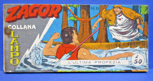 Zagor striscia collana lampo - zagor,