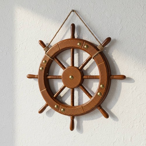 Timone legno stile costiero - timone,