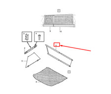 Griglia divisorio vano bagagli