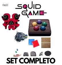 SQUID GAME GONGGI SET COMPLETO Gioco Dadi per Adulti e Bambini Gioco da Tavolo