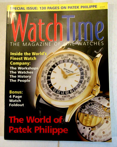 Vtg watch time magazine fine - watch,
