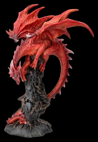 Statuetta drago rovine - drago,