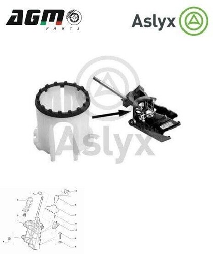 Boccola leva cambio aslyx - leva,