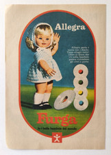 Pubblicita' Furga Allegra Bambola Parlante Disco Advertising Werbung 1969(T6)