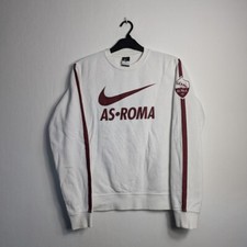 Felpa Nike AS Roma bianca e