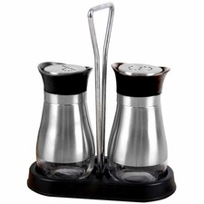 1 set bottiglie di condimenti baratto di spezie bottiglie di in acciaio